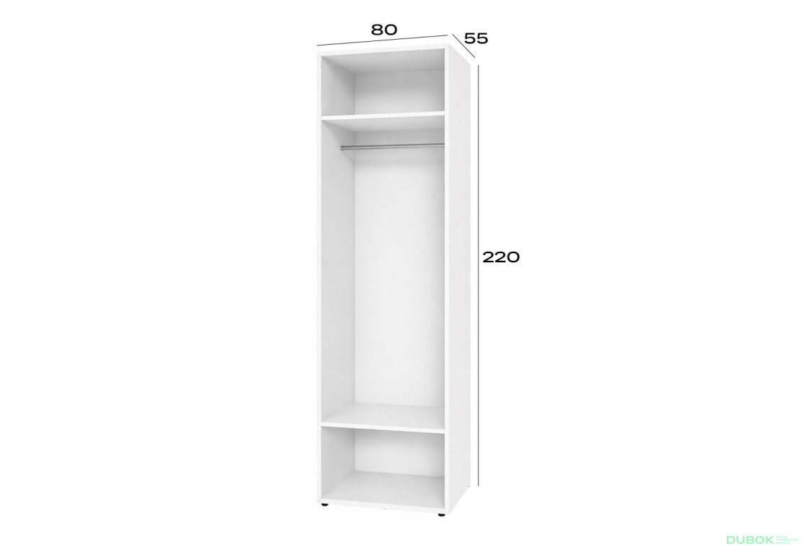 Fotografia 2 - Korpus modul 1 (h-2200*800) nymphaea alba Space