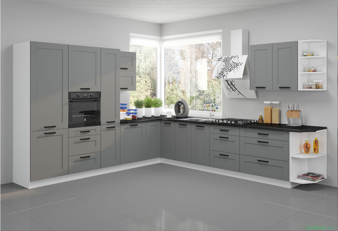 Fotografia 2 - Modulárna kuchyňa Luna biely / dust grey