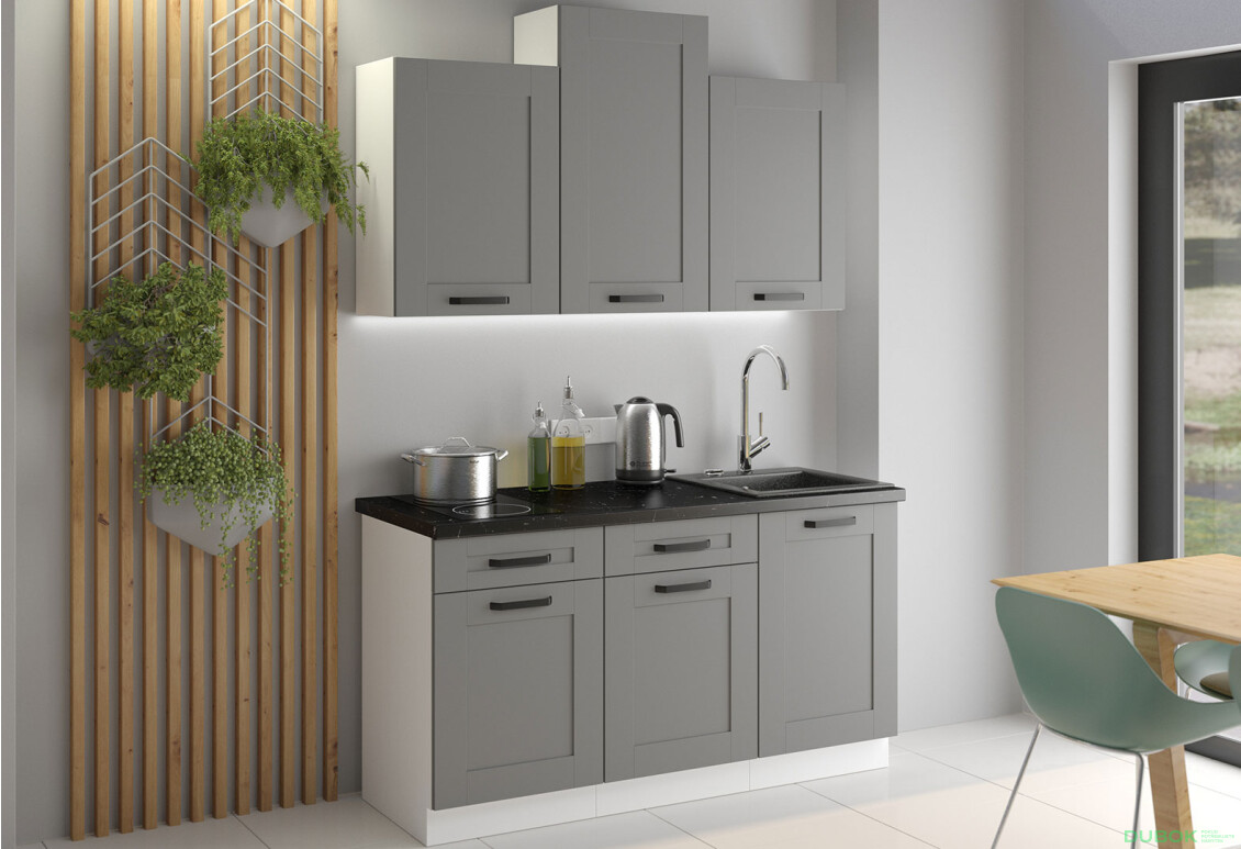 Fotografia 5 - Modulárna kuchyňa Luna biely / dust grey