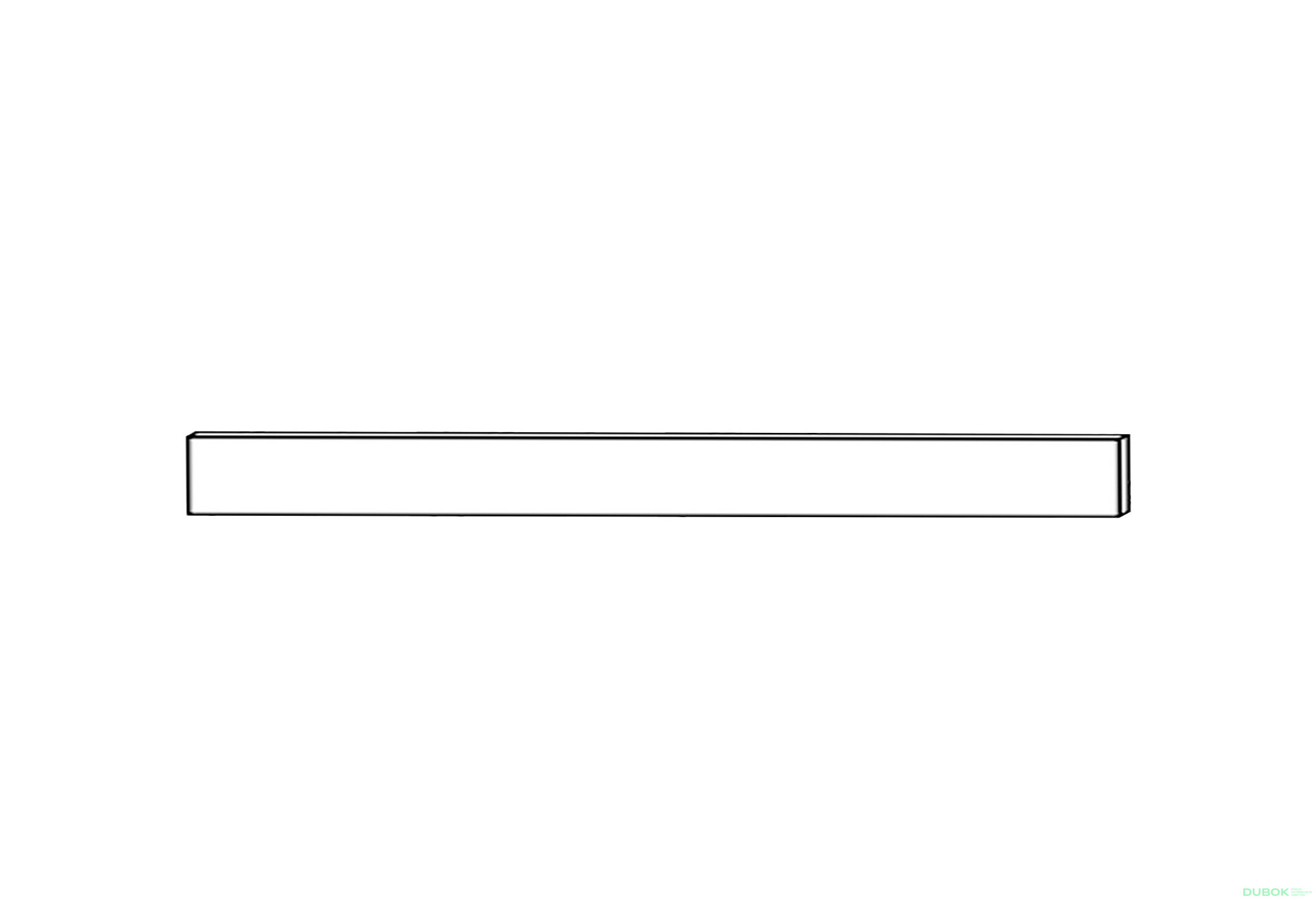 Soklová lišta s upevnením 2,6 m Leo - Fotografia 1 Fotografia 1 - Soklová lišta s upevnením 2,6 m Leo