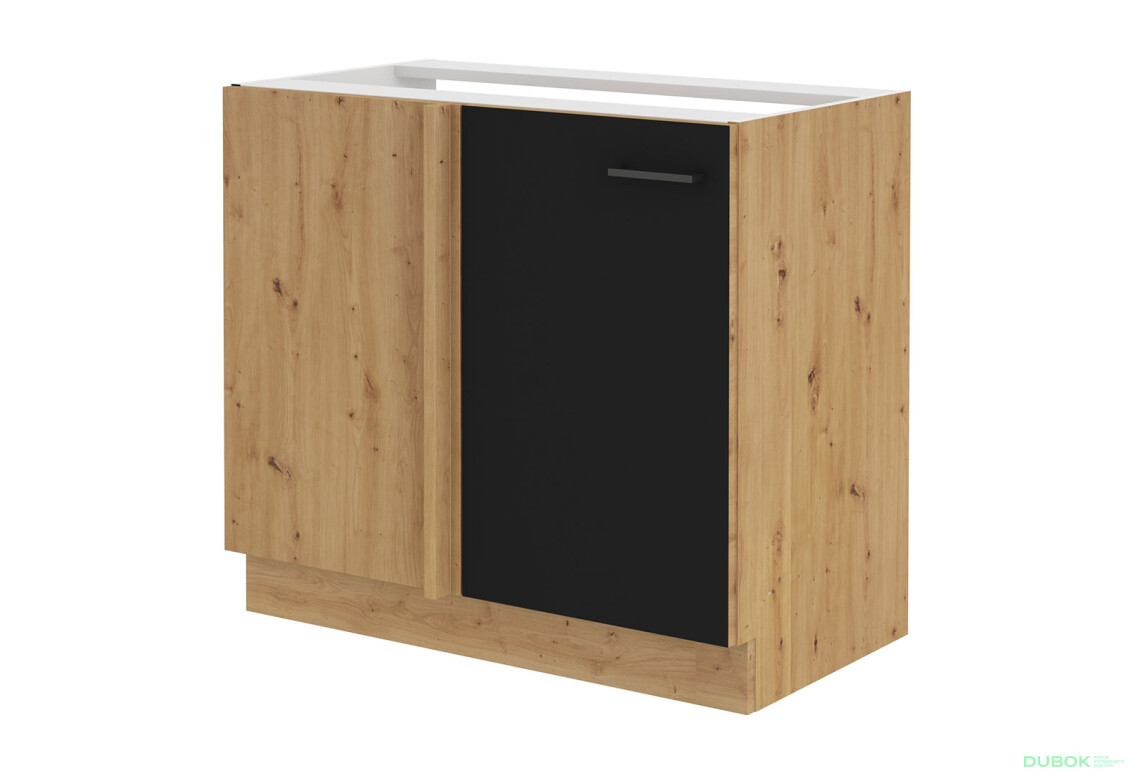 105 ND 1F BB dub artisan / čierny mat Modena