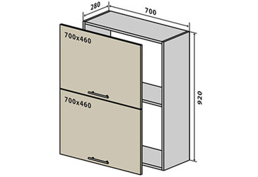 V91 Skrinka 2D 70