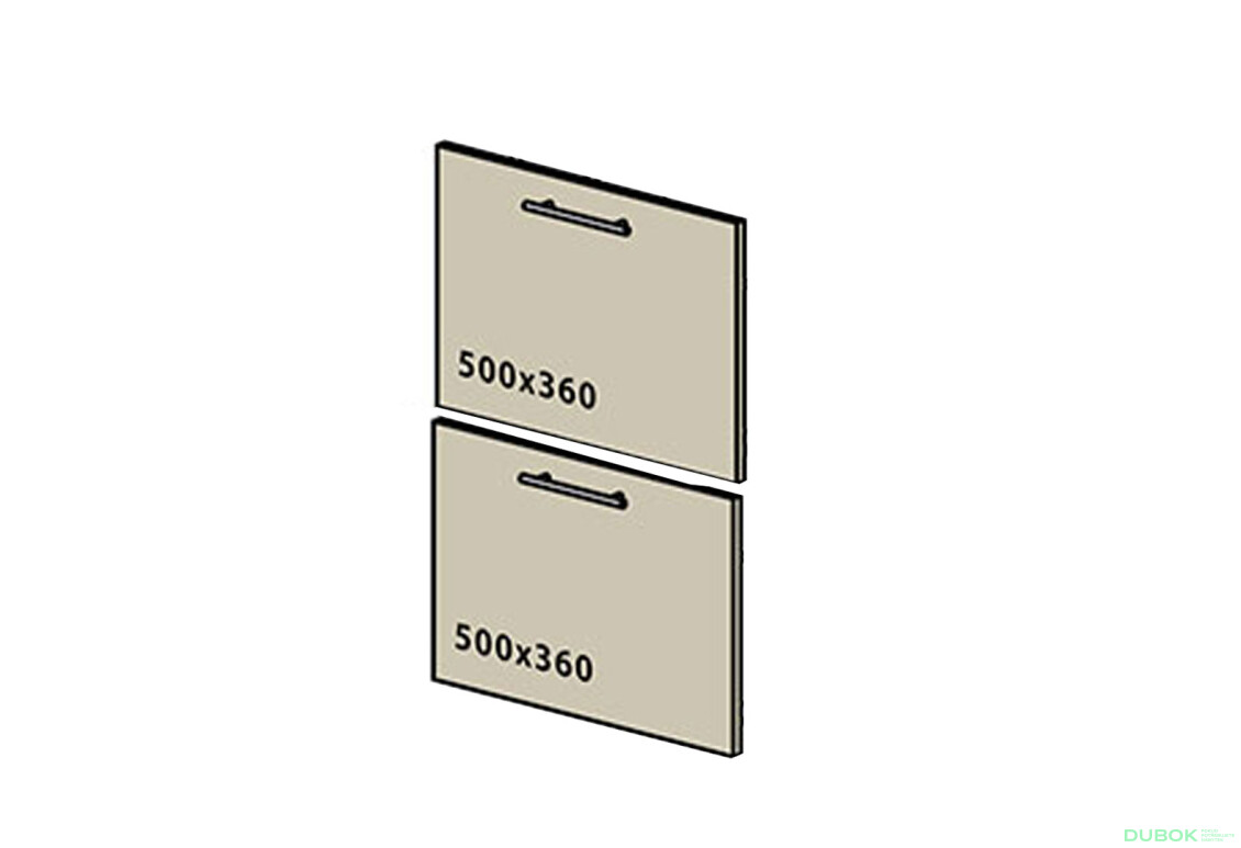 Fasáda f š 500 (1+1) Flat