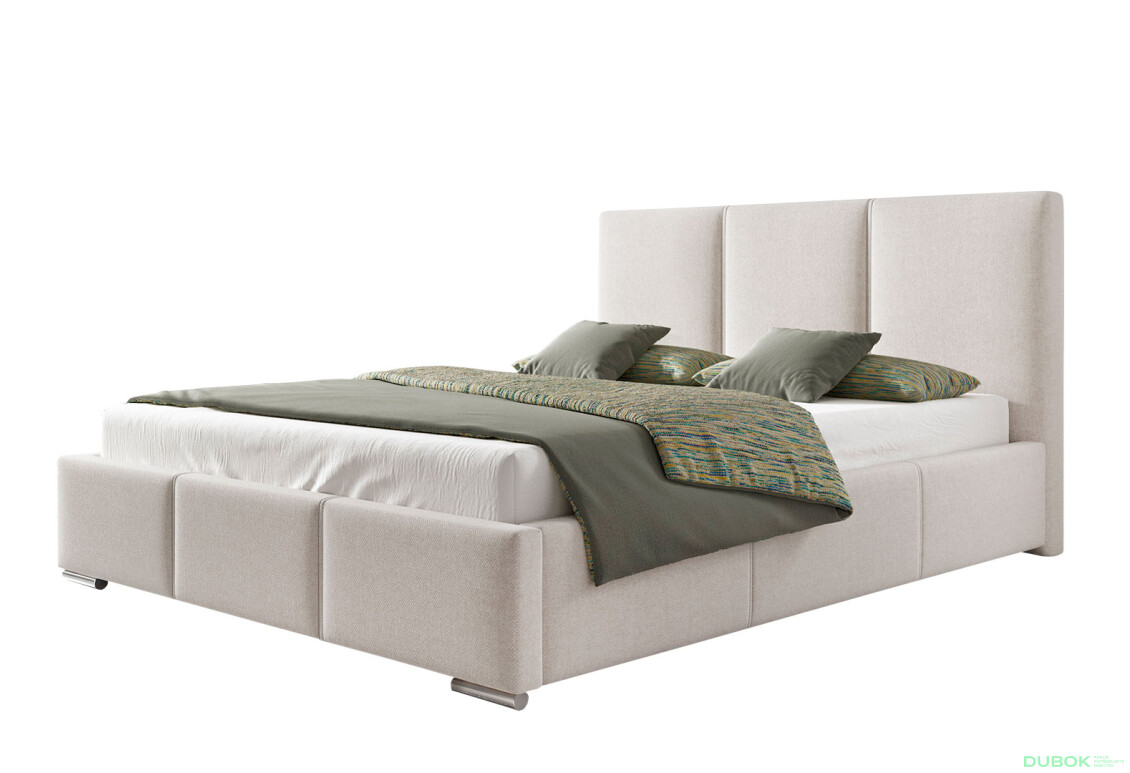 Posteľ Parma 180x200 Solid 03 Davis Chróm F4