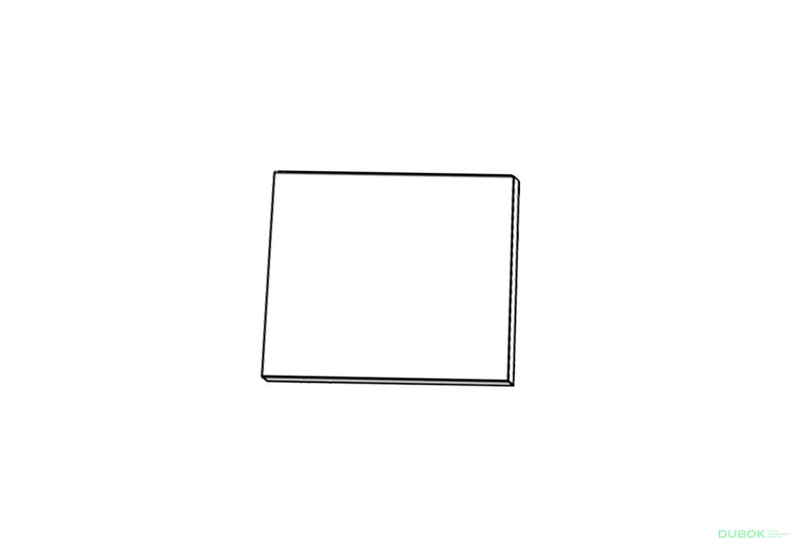 Fasáda KoutV 45° 1dverové 600x600 Pro Blum 360mm Mary