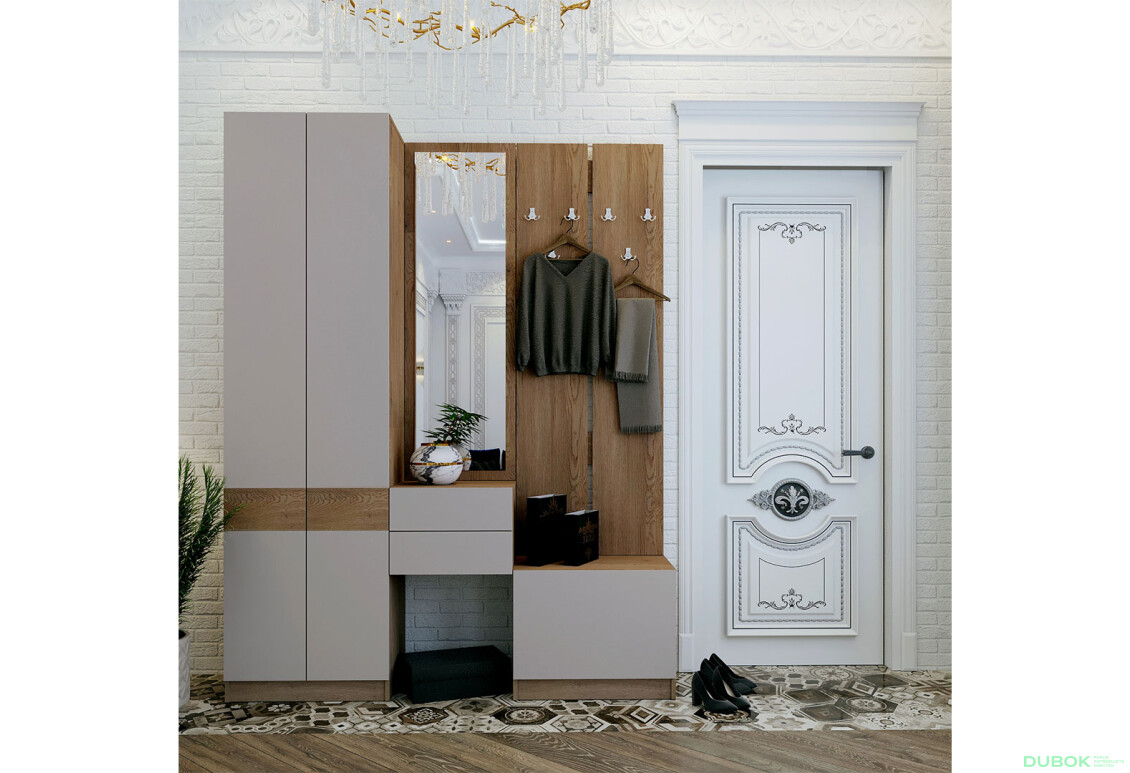 Súprava 165 cm cannolo / kašmír Sola