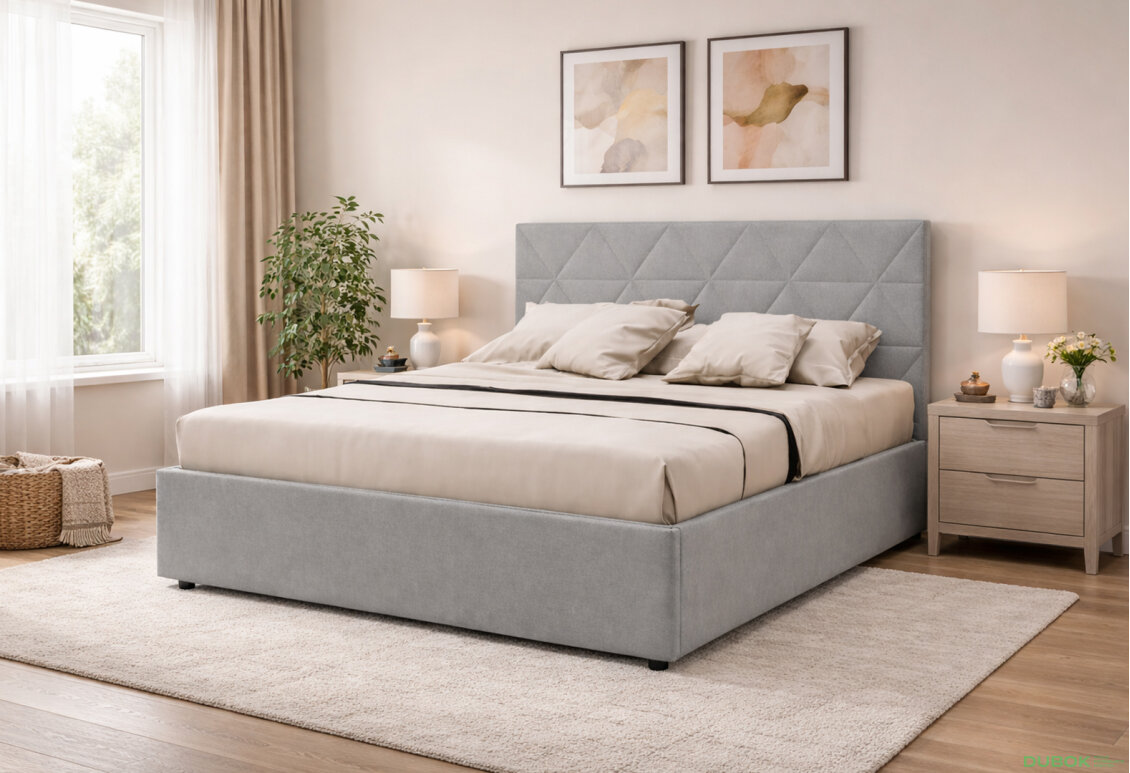 Fotografia 11 - Posteľ Fro Caro 160x200 Mono 246, šedá