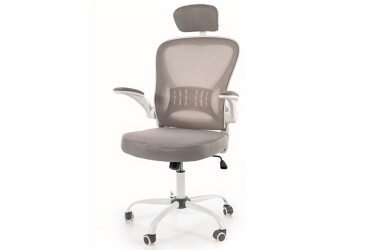 Otočné kreslo Q-639 sivé