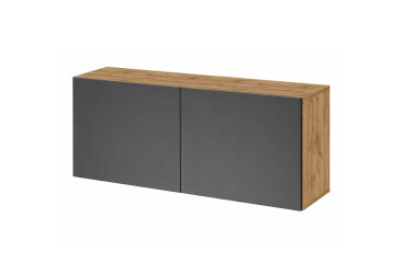 Nadstavec na skriňu 80 cm dub apalačský / grafit