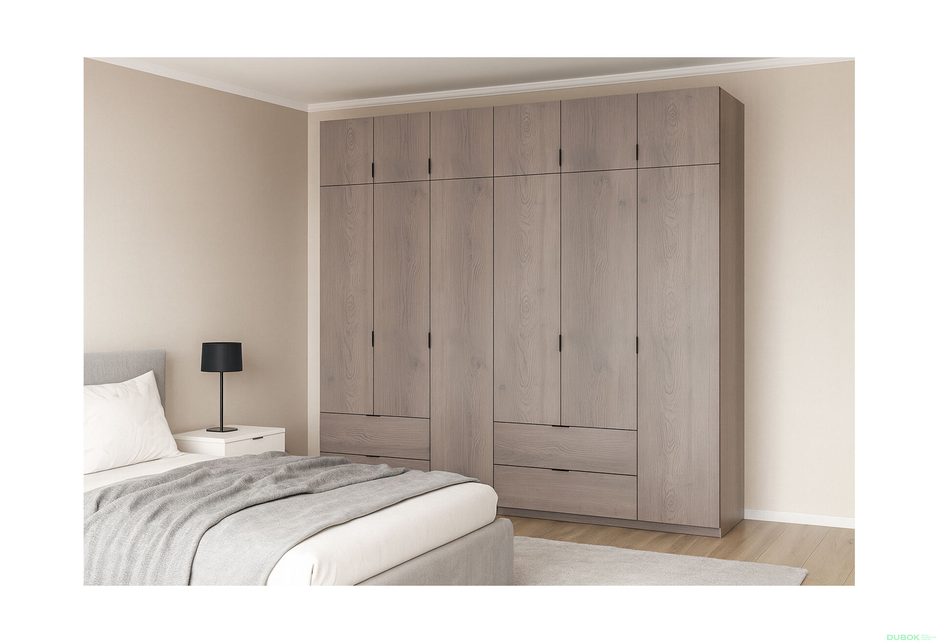 Fotografia 8 - Skriňa Lukas 3+3 DT 255 cannolo