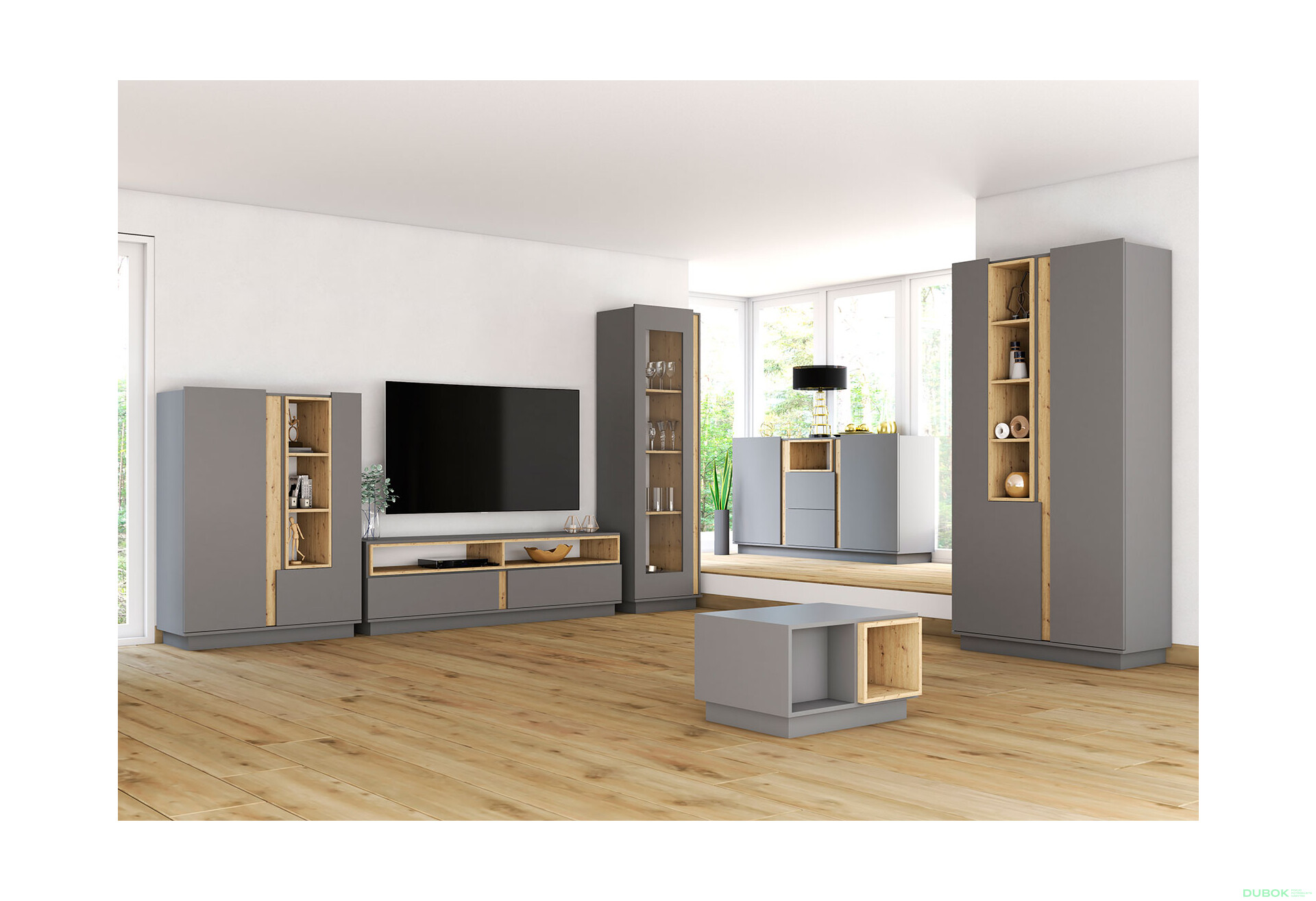 Fotografia 1 - Séria do obývacej izby Obývacia izba Grey