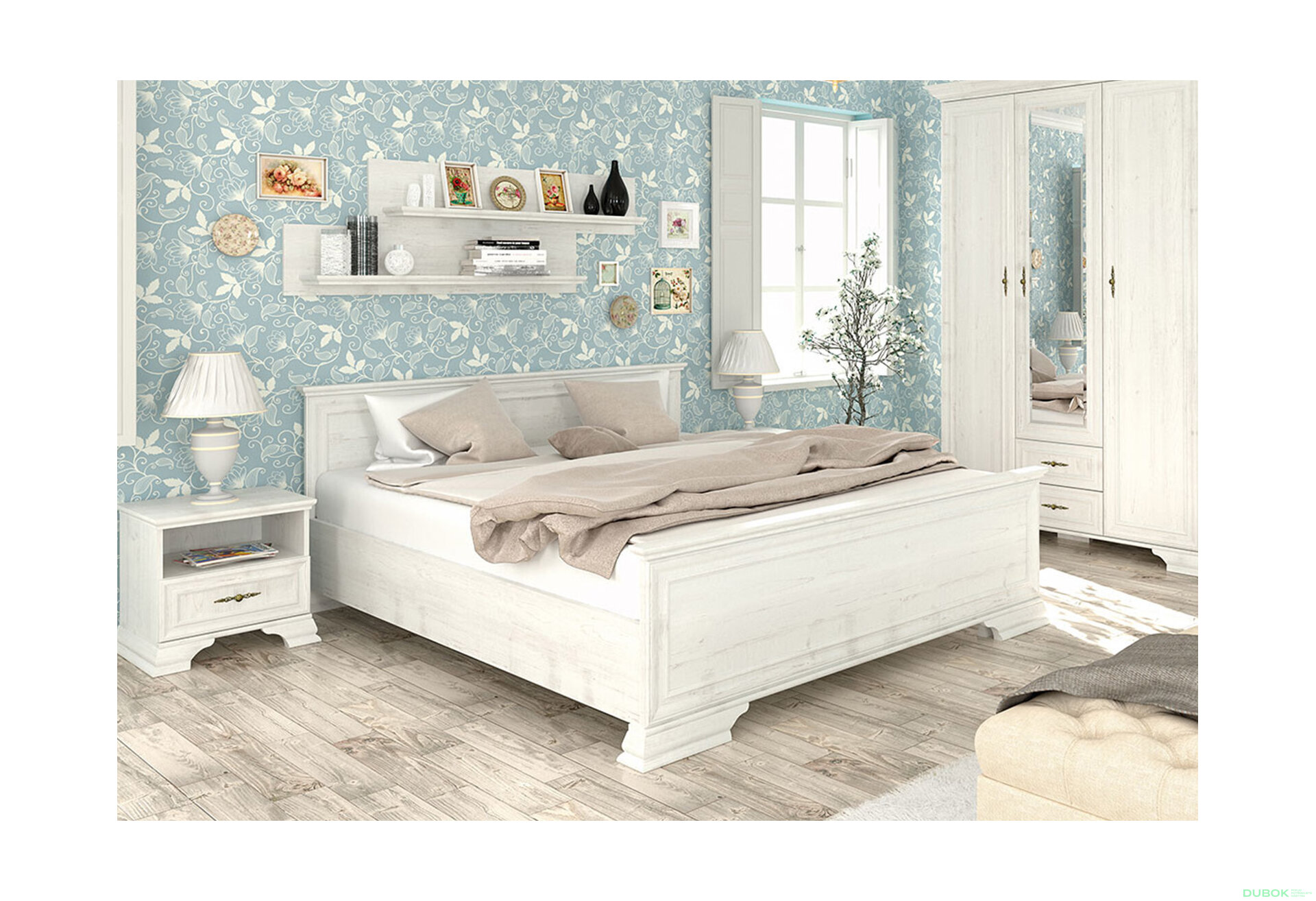 Fotografia 3 - Posteľ 160x200 s roštom borovice anderson Irys