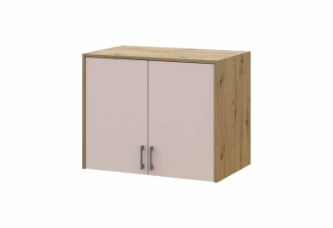 Nadstavec 2 drevotrieska 82x52x65 dub artisan / kašmír