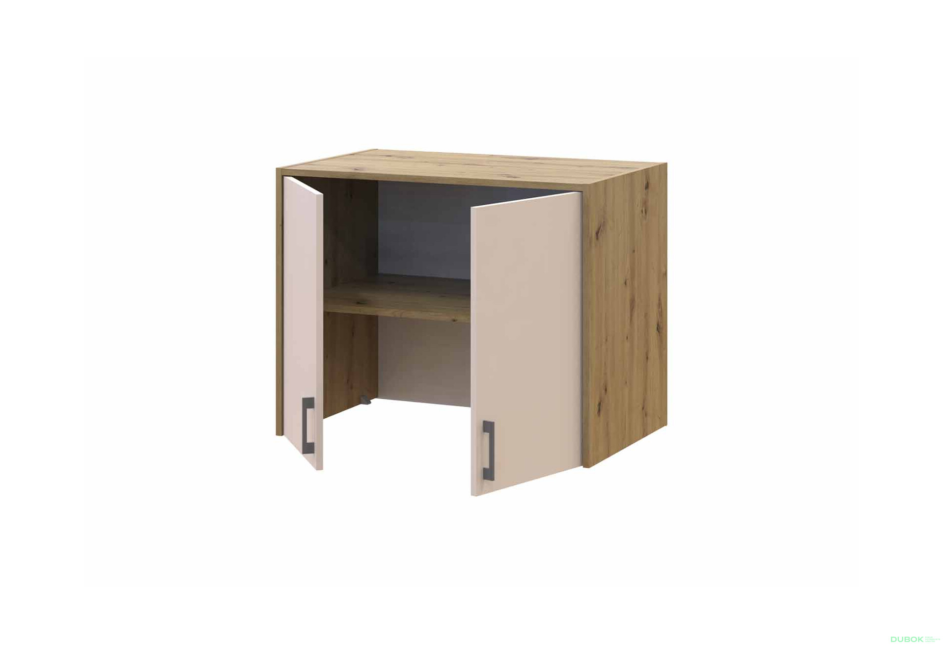 Nadstavec Rondi 2 drevotrieska 82x52x65 dub artisan / kašmír - Fotografia 4 Fotografia 4 - Nadstavec Rondi 2 drevotrieska 82x52x65 dub artisan / kašmír
