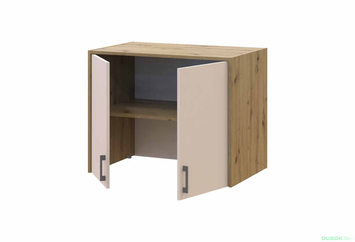 Nadstavec Rondi 2 drevotrieska 82x52x65 dub artisan / kašmír - Fotografia 4 Fotografia 4 - Nadstavec Rondi 2 drevotrieska 82x52x65 dub artisan / kašmír