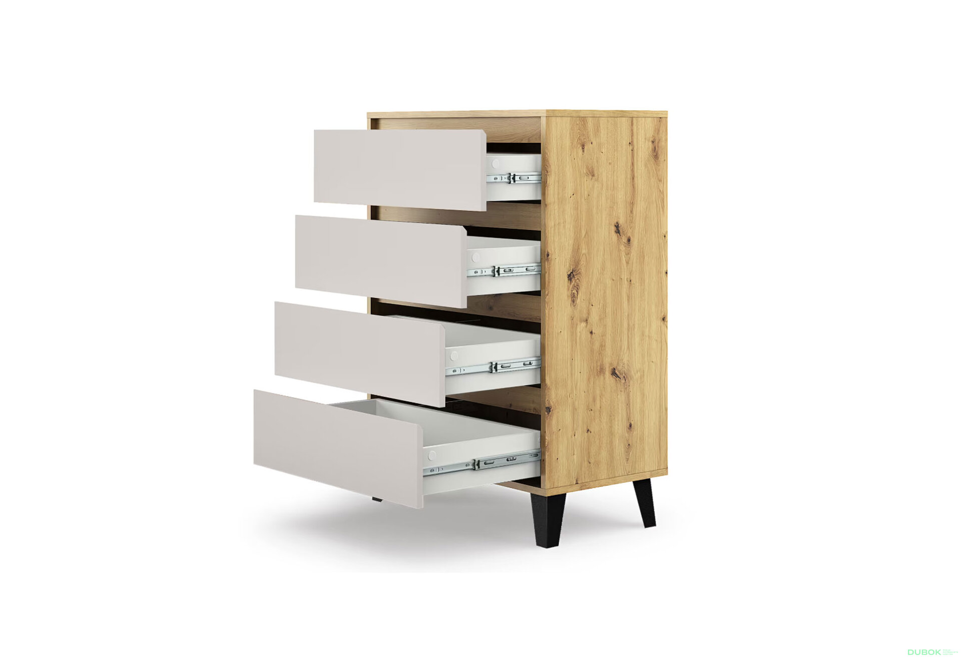 Fotografia 4 - Komoda Borg 4s/70 dub artisan / kašmír