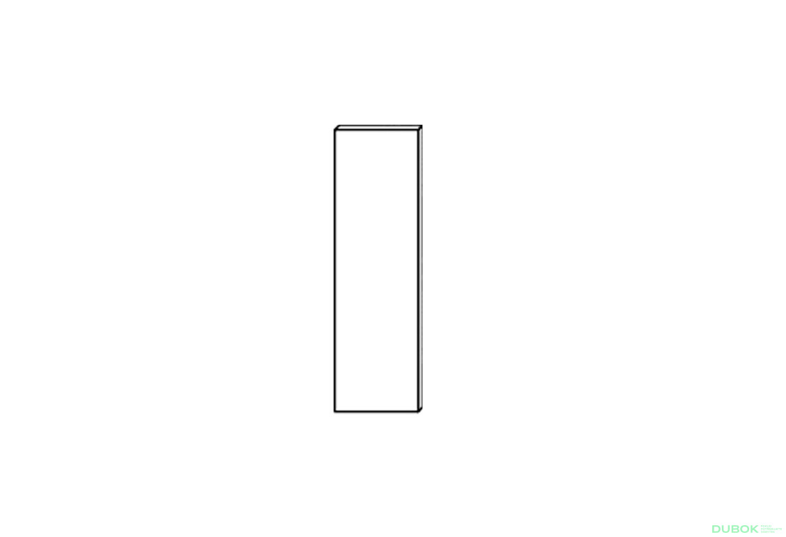 Fasáda 20N ĽAVÁ 1dverové 720mm Millenium - Fotografia 1 Fotografia 1 - Fasáda 20N ĽAVÁ 1dverové 720mm Millenium
