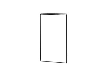 Fasáda KutV 45° PRAVÁ 1-dverové 650x650 900mm Millenium