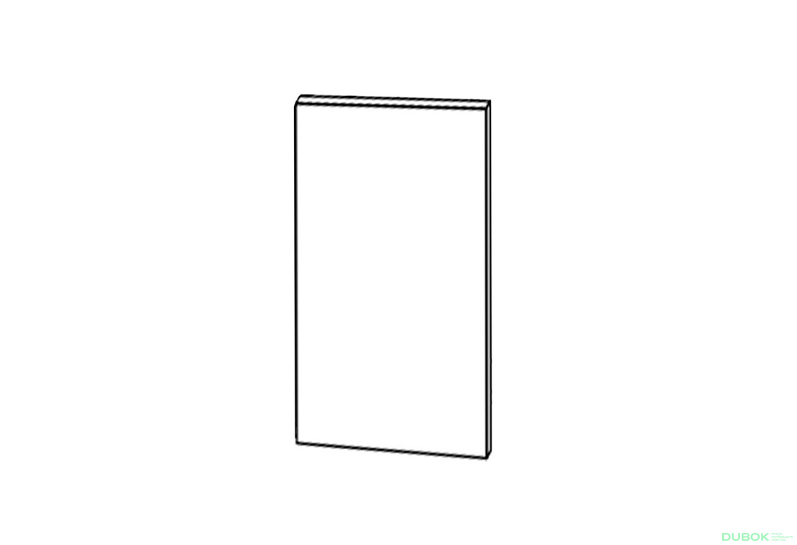 Fasáda 40V 1 dvere 720 mm Leo