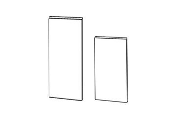 Fasáda Skriňa 40P 2320mm Glorie