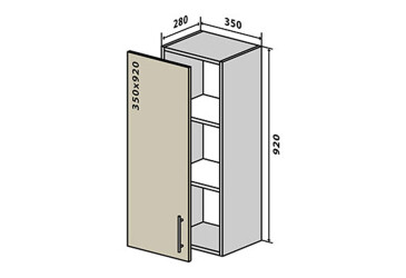 V31 Skrinka 1D 35