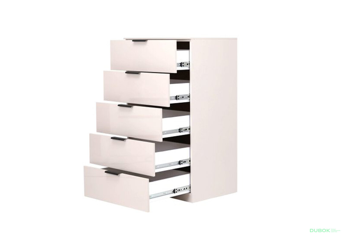 Fotografia 3 - Komoda 5š, kašmírový lesk Lori