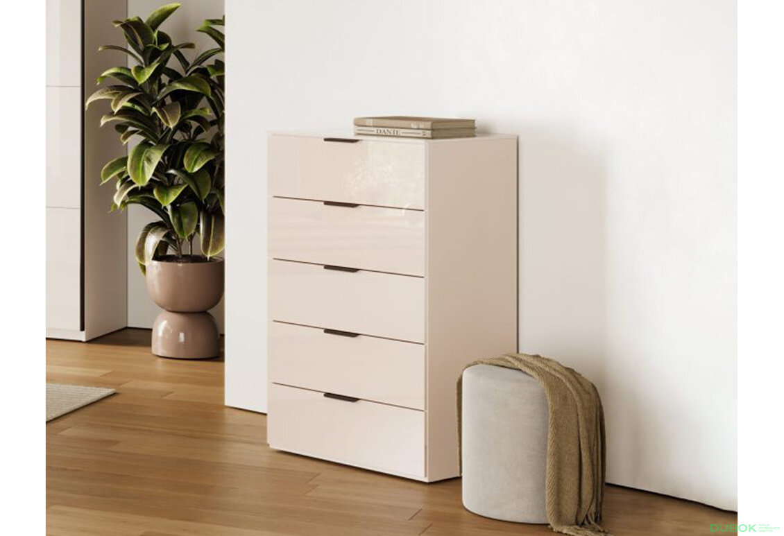 Fotografia 2 - Komoda 5š, kašmírový lesk Lori