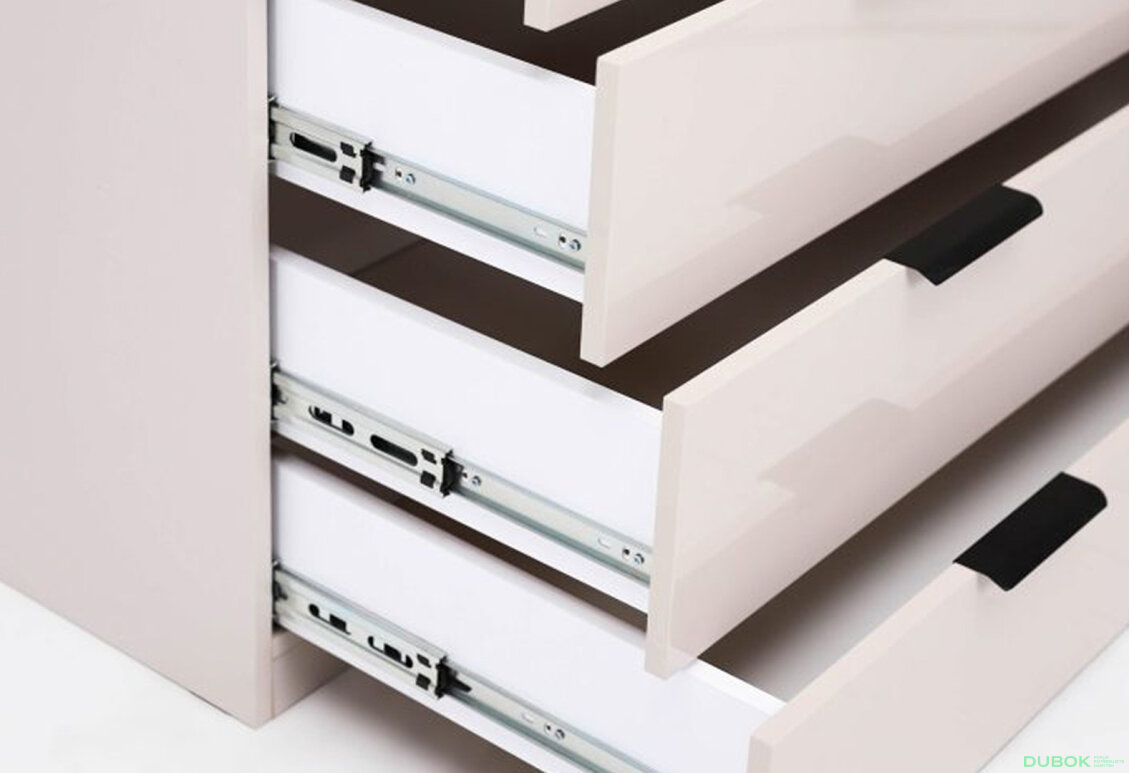 Fotografia 5 - Komoda 5š, kašmírový lesk Lori