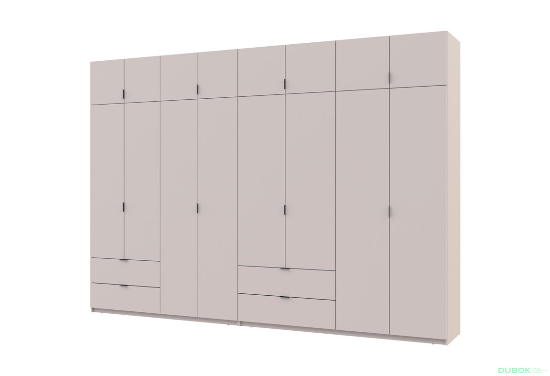 Skriňa Lukas 4+4 DT 340 kašmír