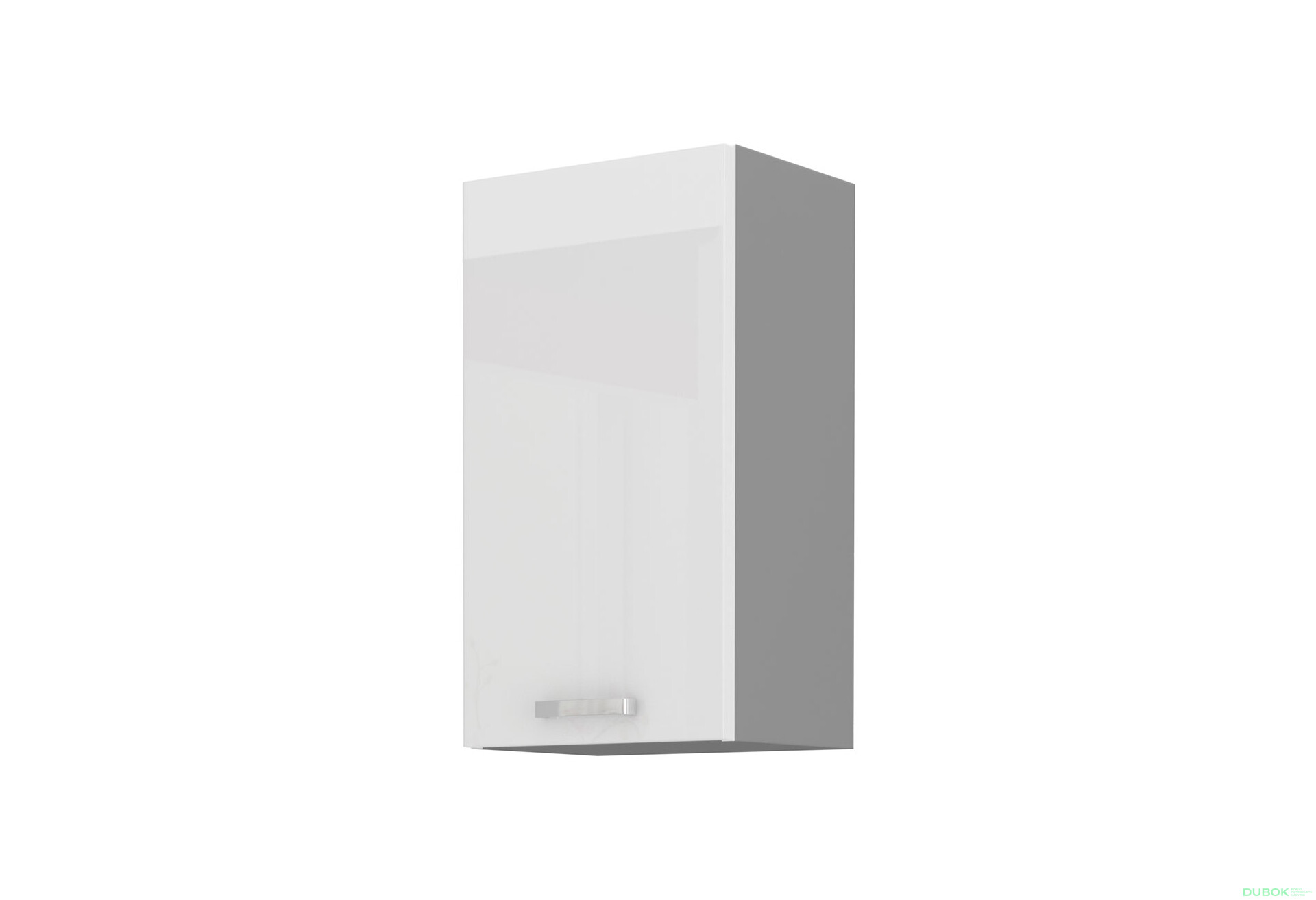 Fotografia 1 - 45 G-72 1F Bianca šedý platinový / biely lesk