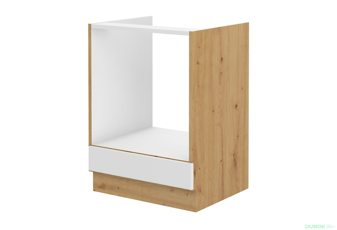 60 D plyn BB Stilo dub artisan / biely