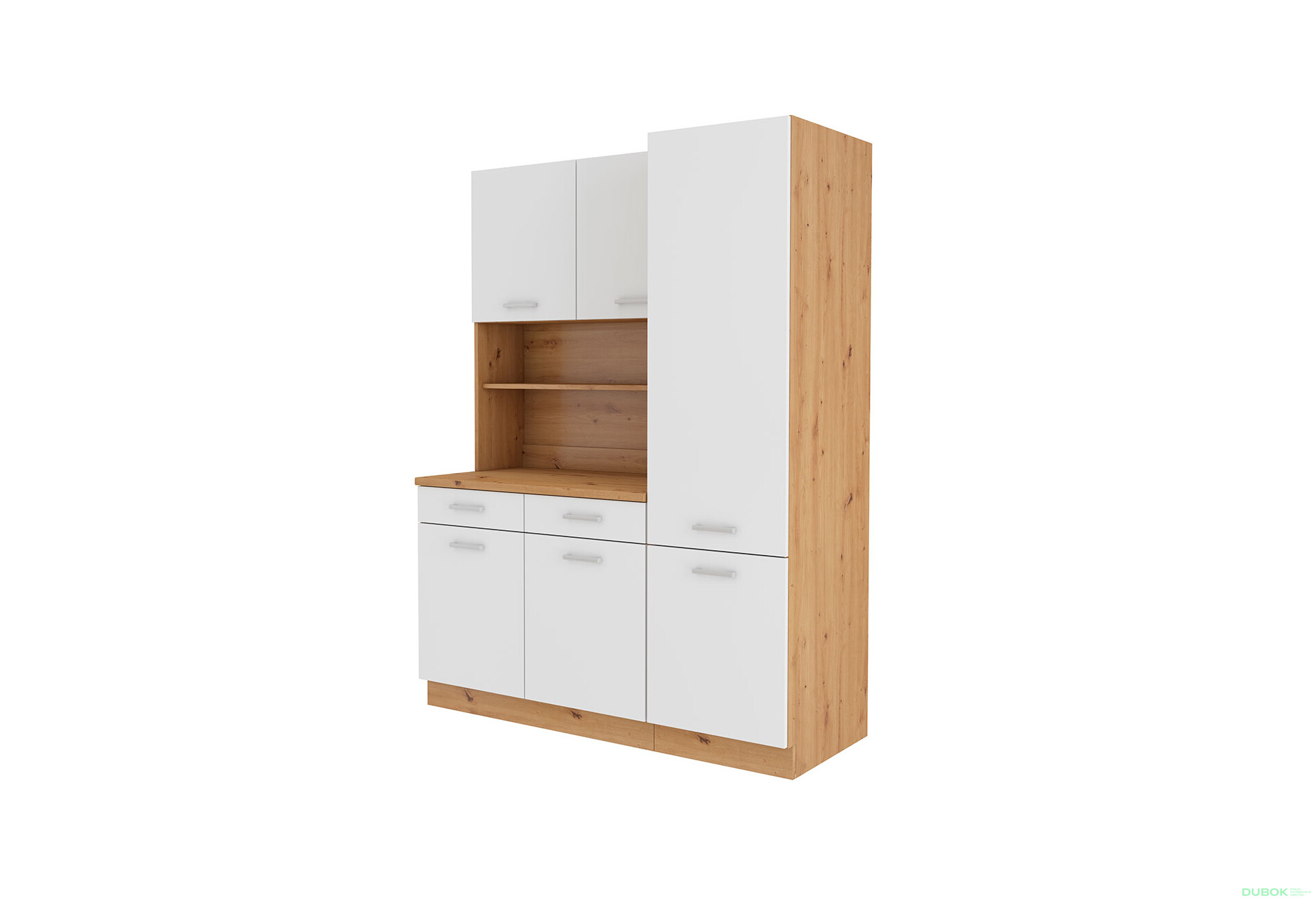 Fotografia 5 - Modulárna kuchyňa Maria Artisan / Biely, pracovná doska Artisan