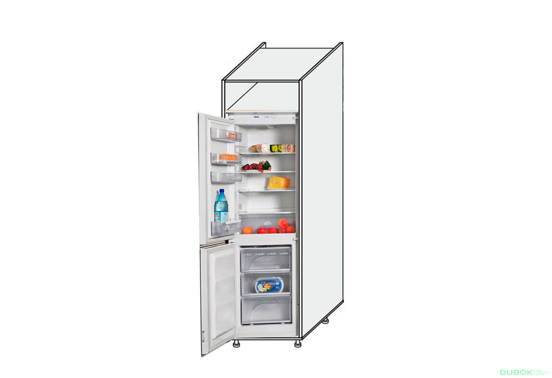 Korpus Penál 60PХ Chladnička Pro Blum 2140mm - Fotografia 1 Fotografia 1 - Korpus Penál 60PХ Chladnička Pro Blum 2140mm