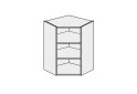 Fotografia 1 - Korpus KutV 45° 1dvere 650x650 Pre Blum 720mm