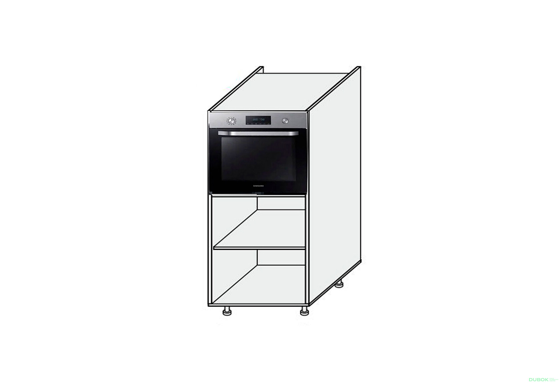 Fotografia 1 - Korpus Penál 60PD Rúra 1420mm