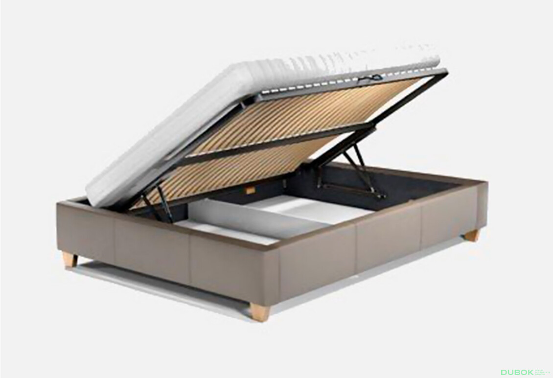 Posteľ Polibox 180x200 Terra 99 Davis G4 Orech - Fotografia 3 Fotografia 3 - Posteľ Polibox 180x200 Terra 99 Davis G4 Orech