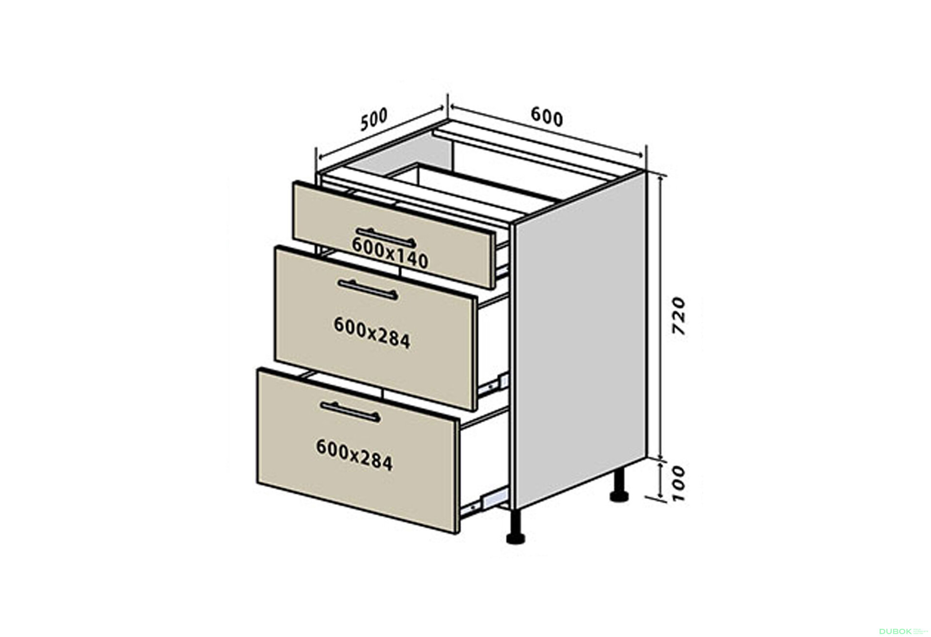 Fotografia 1 - N28 Skrinka 3Š 60 Sonata Luxe
