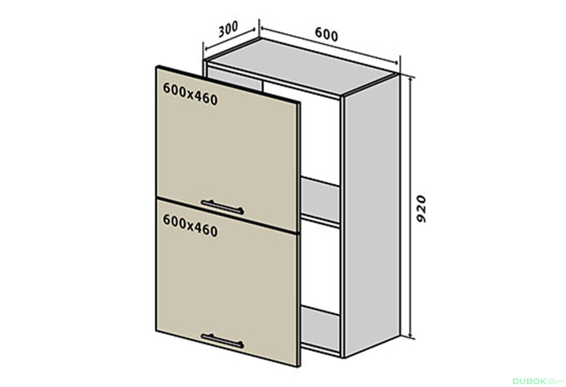 V60 horná skrinka nad digestor 60 Sonata Luxe