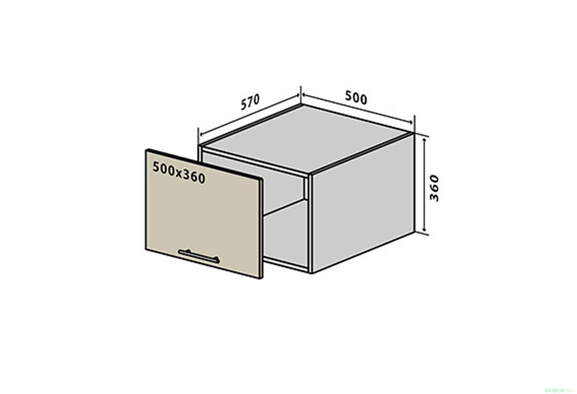 Fotografia 1 - V62 Odkvapník 50 Sonata Luxe