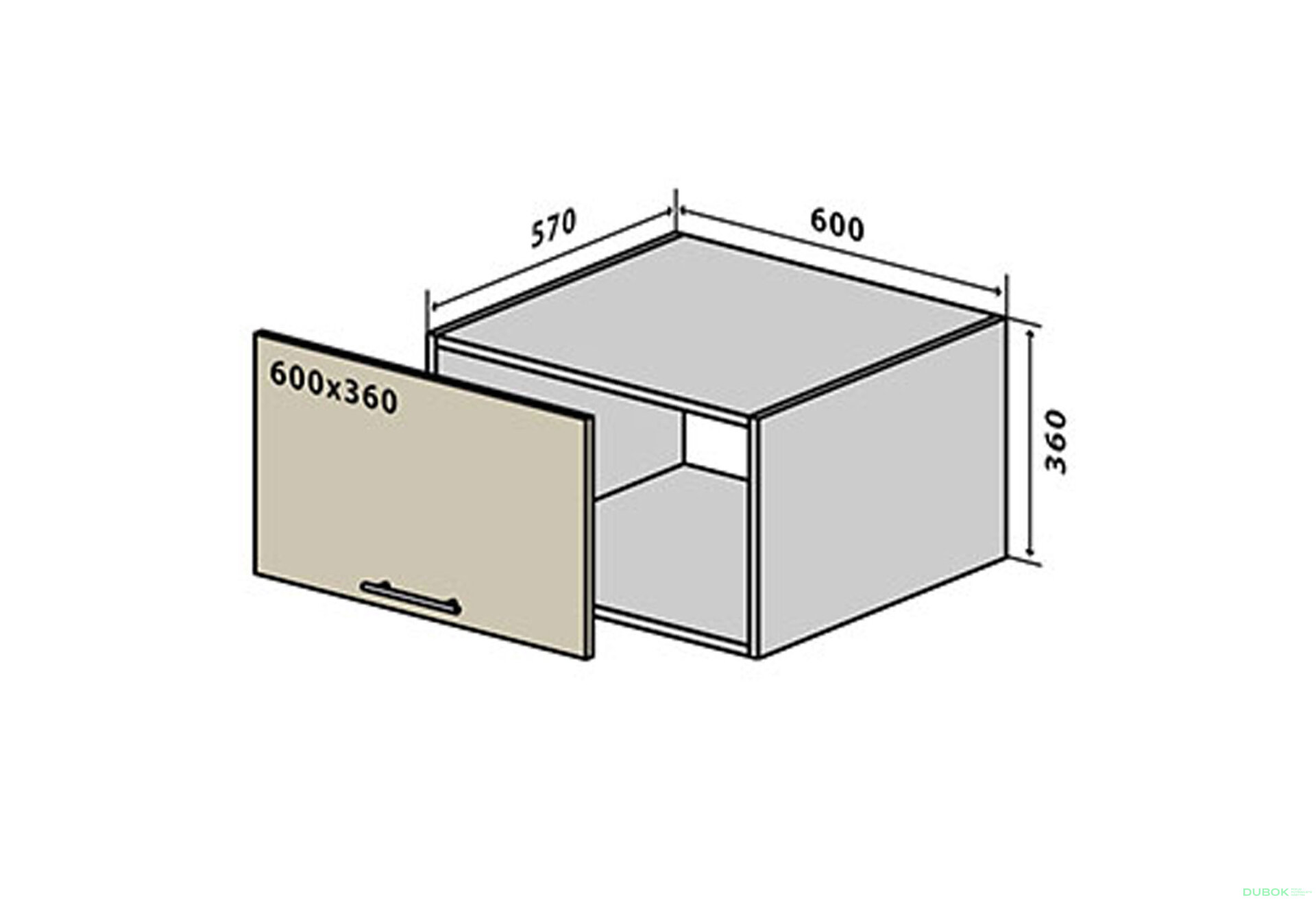 Fotografia 1 - V63 Odkvapník 60 Sonata Luxe