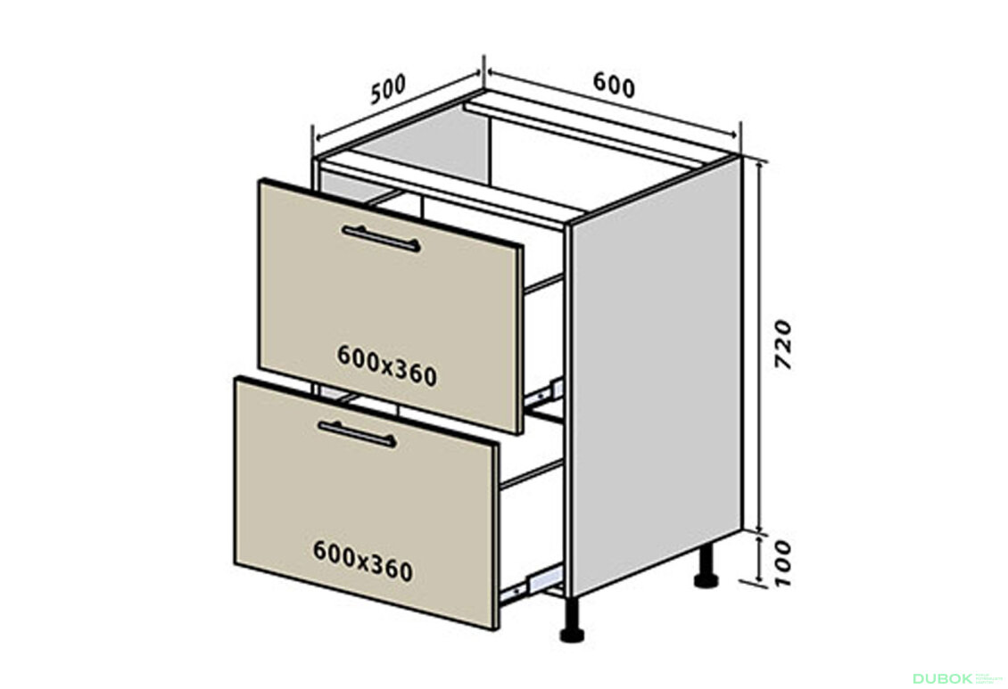 N10 Skrinka 2Š 60 Sonata Luxe