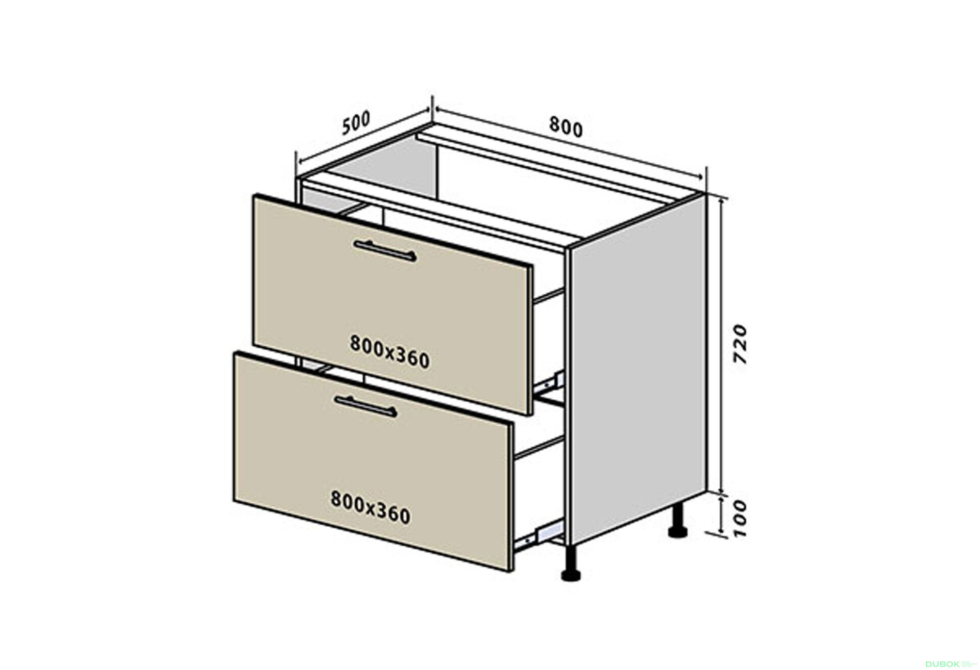 Fotografia 1 - N11 Skrinka 2Š 80 Sonata Luxe