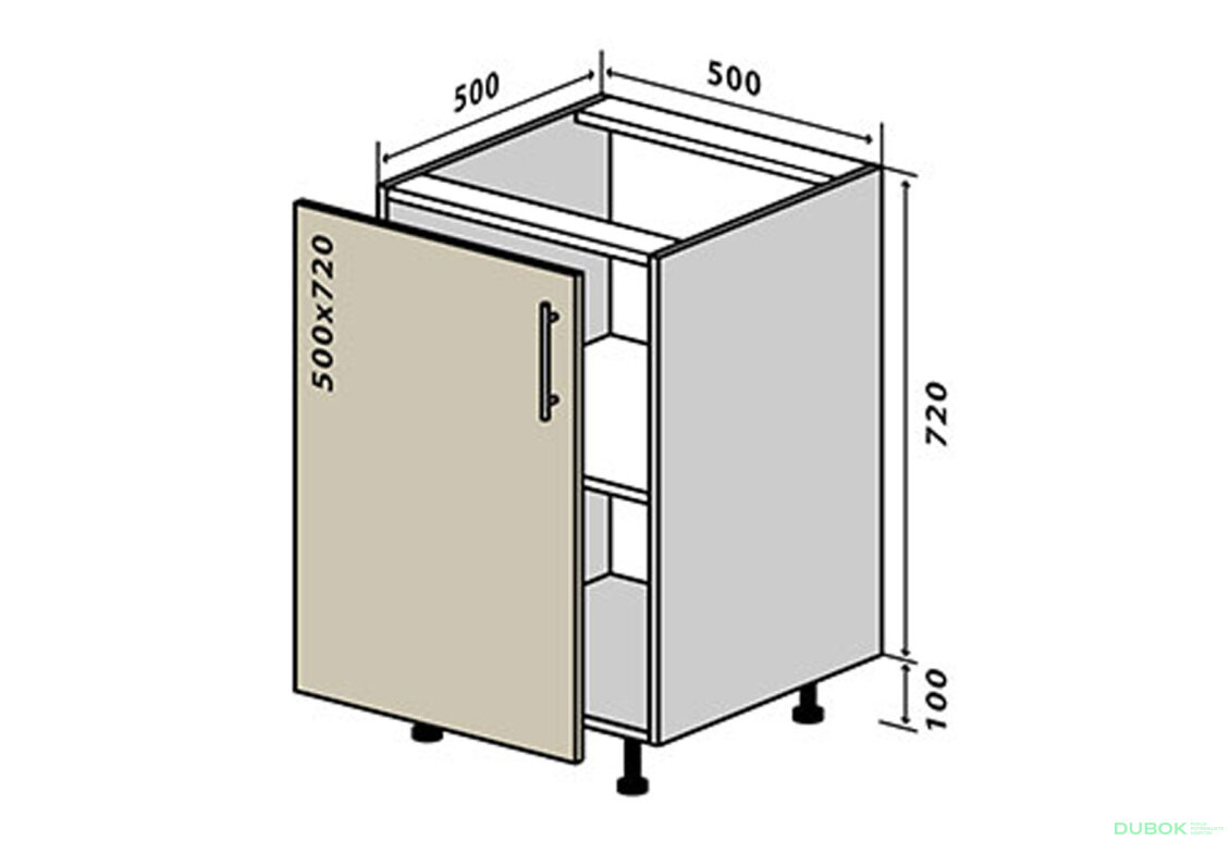 N5 Skrinka 1D 50 Sonata Luxe