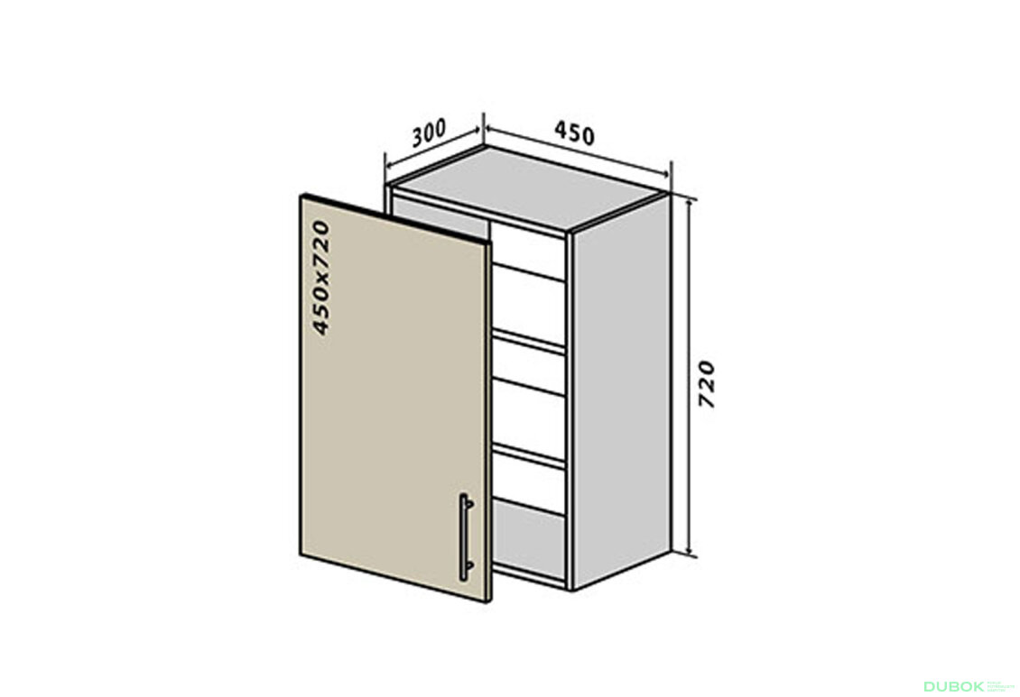 V4 Skrinka 1D 45 Sonata Luxe