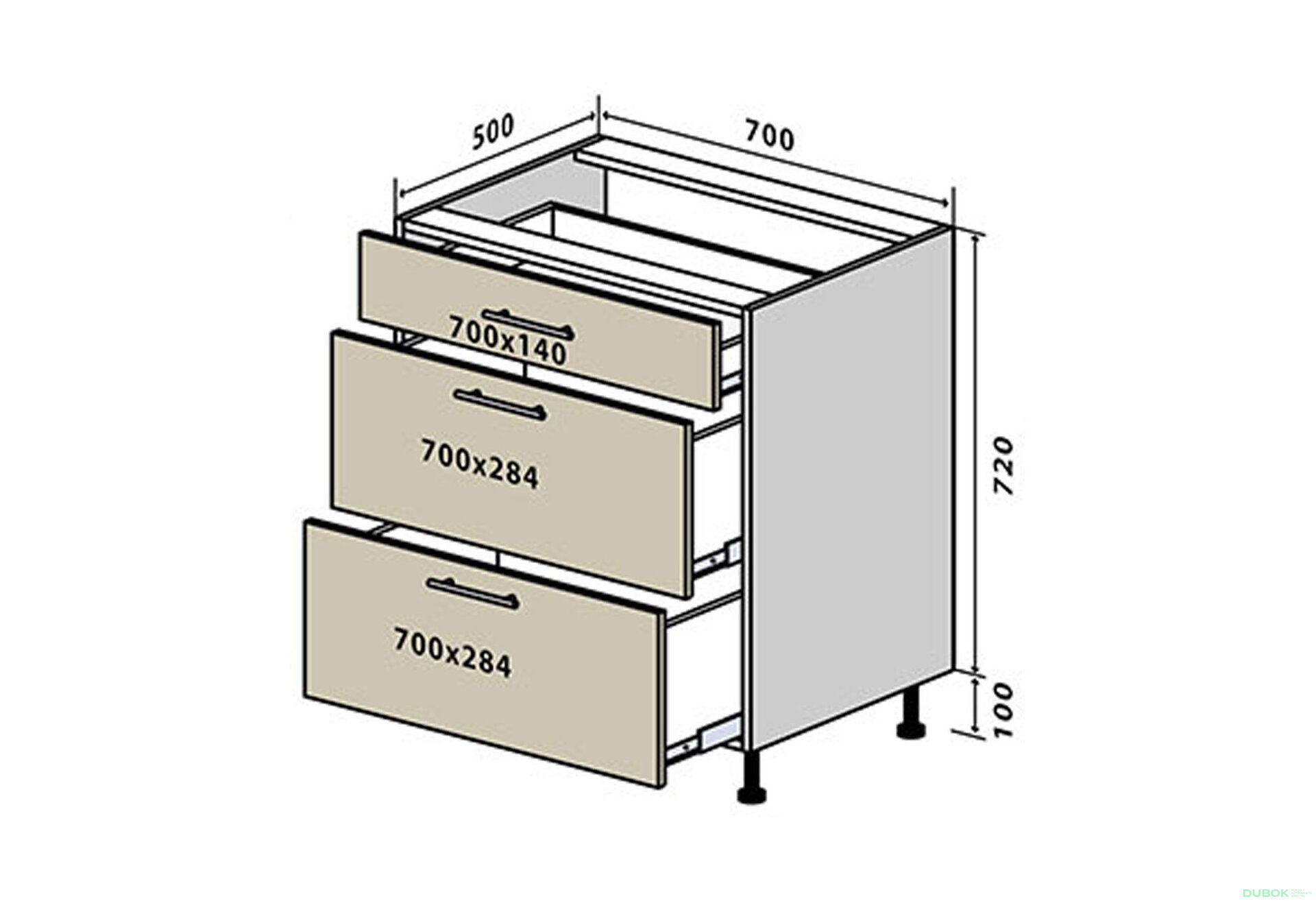 Fotografia 1 - N46 Skrinka 3Š 70 Sonata Luxe