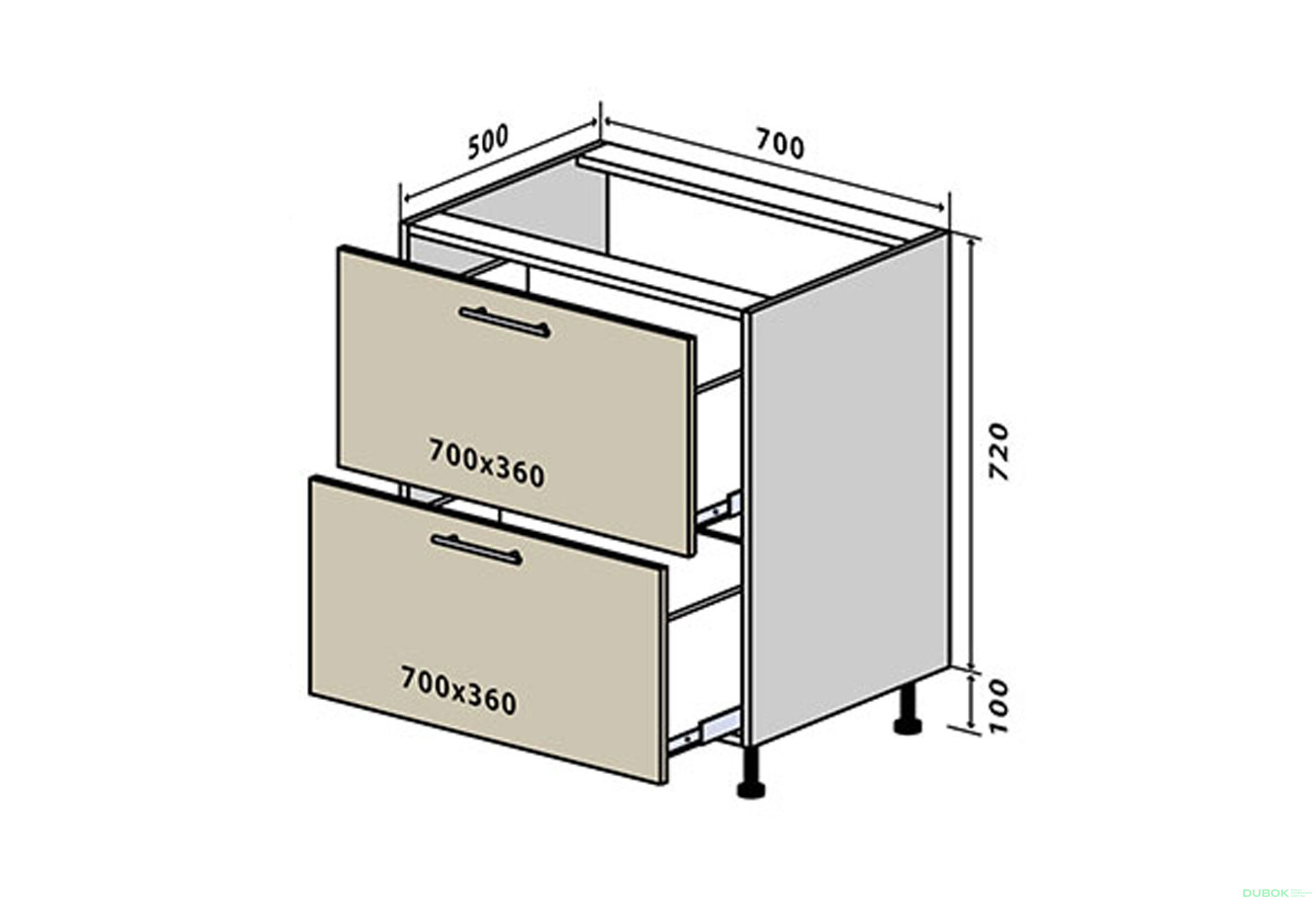 Fotografia 1 - N45 Skrinka 2Š 70 Sonata Luxe