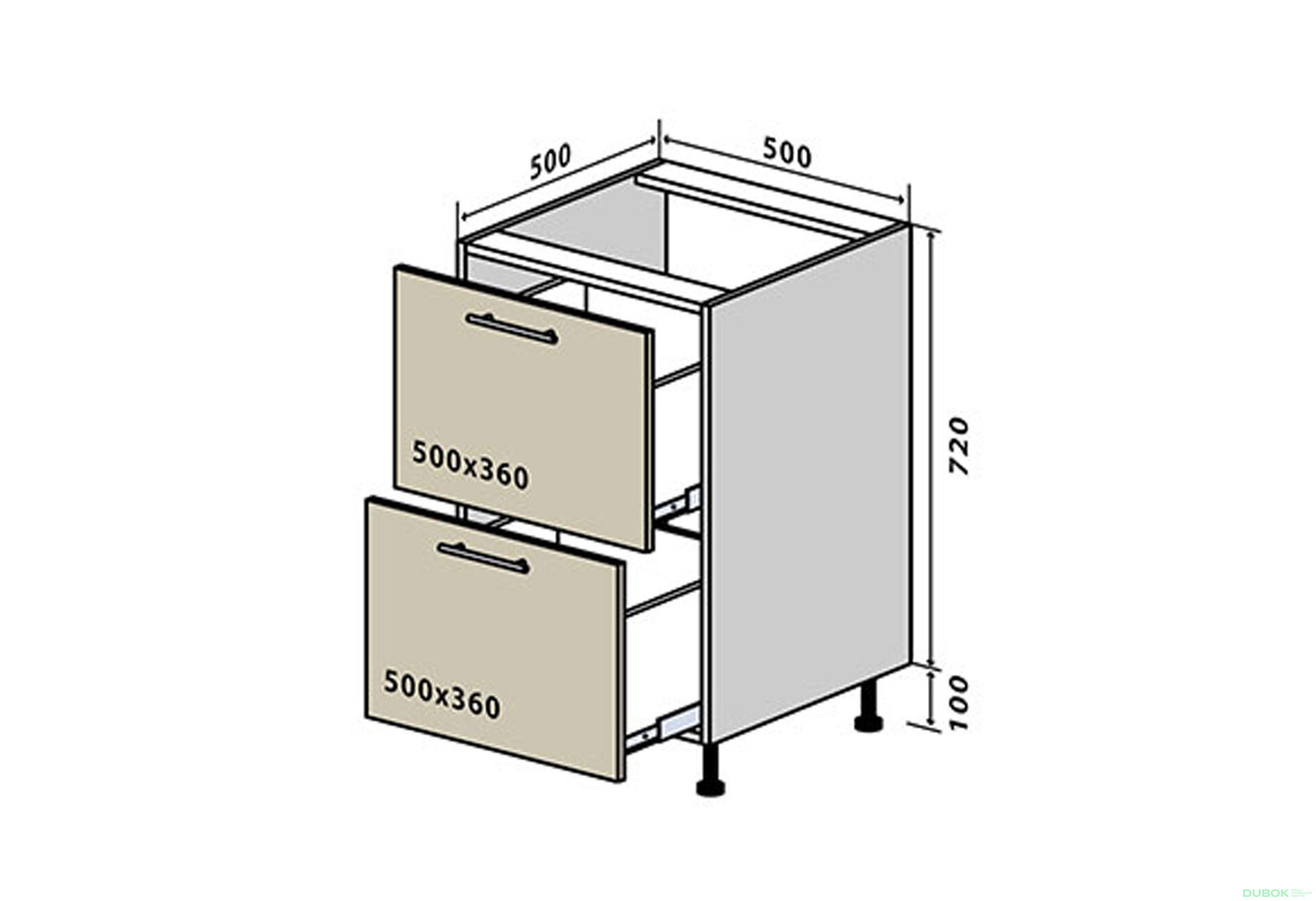 Fotografia 1 - N36 Skrinka 2Š 50 Sonata Luxe