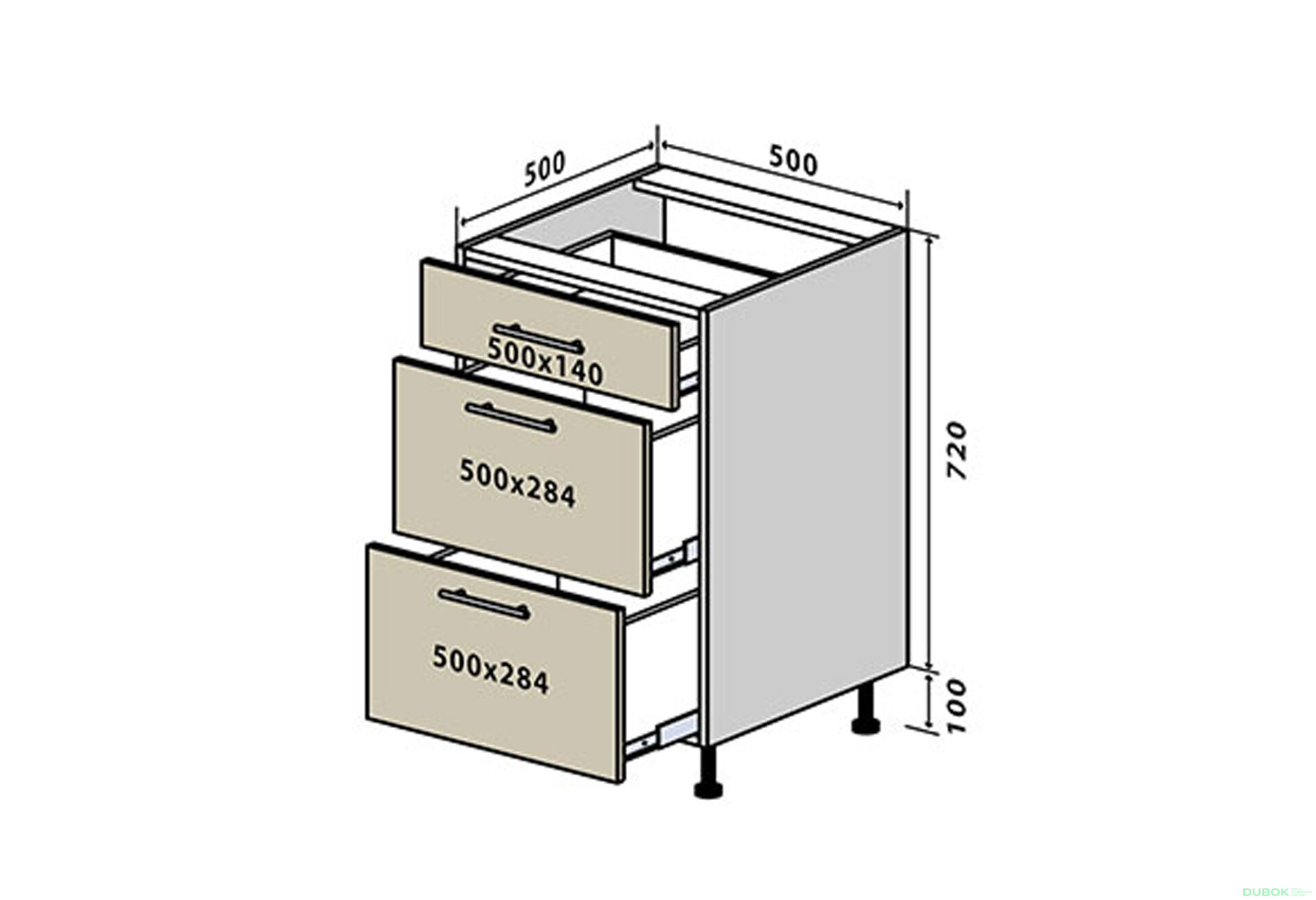 Fotografia 1 - N35 Skrinka 3Š 50 Sonata Luxe