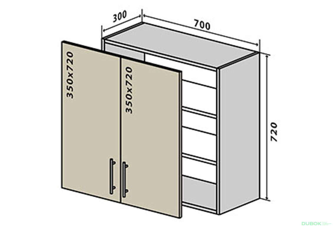 V86 Skrinka 2D 70 Sonata Luxe