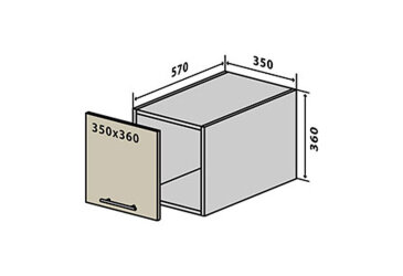 V64 Skrinka 1D 35 Sonata Luxe